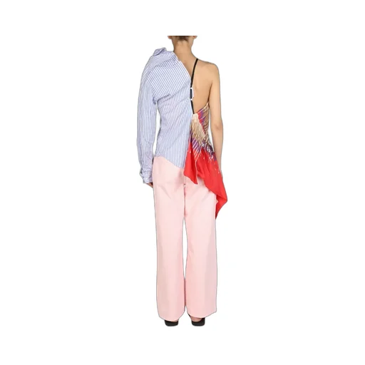 Asymmetric Shirt Dress