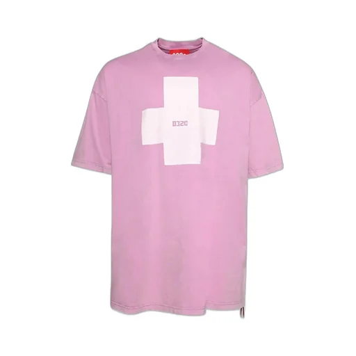 T-Shirt With Cross Graphic