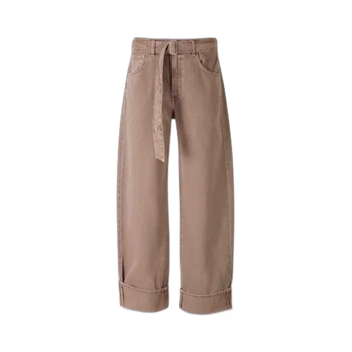 High-Waisted Wide-Leg Jeans