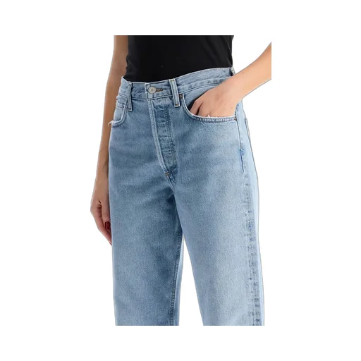 High Rise Straight Leg Jeans