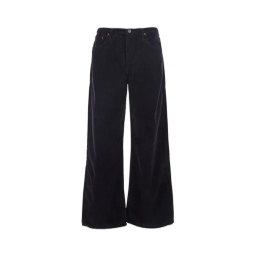 Wide-Leg Corduroy Trousers