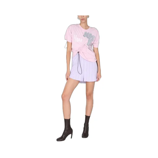 T-Shirt With Drawstring Detail