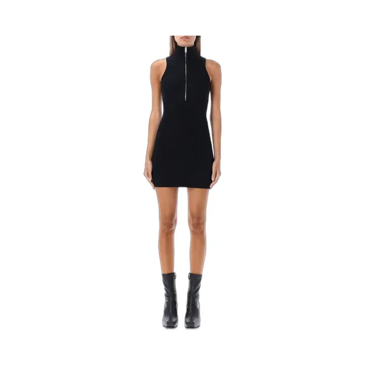 Ribbed Knit Mini Dress