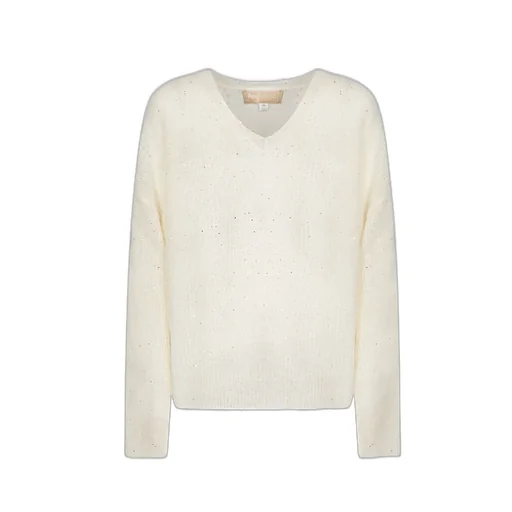V-Neck Sequin Sweater