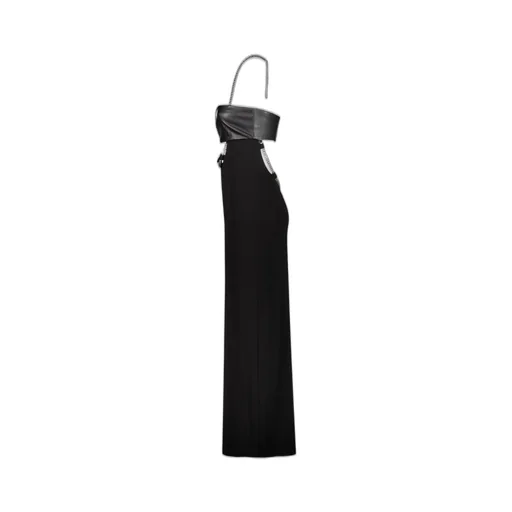 Maxi Dress With Cut-Out And Chain Detail