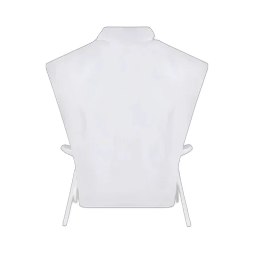 Collared Blouse With Side Ties