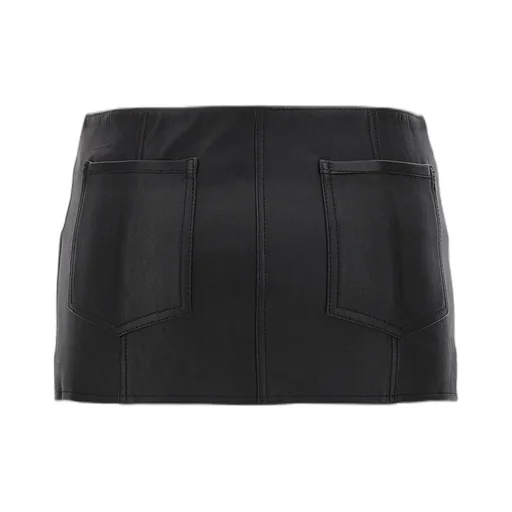 Leather Mini Skirt