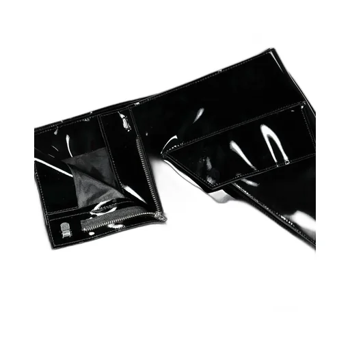 Patent Leather Mini Skirt