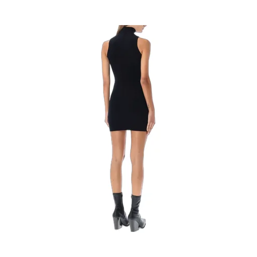 Ribbed Knit Mini Dress