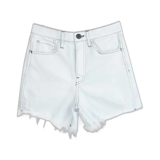 High-Waisted Denim Shorts