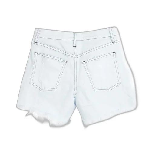 High-Waisted Denim Shorts