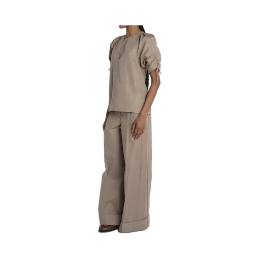 Wide-Leg Trousers