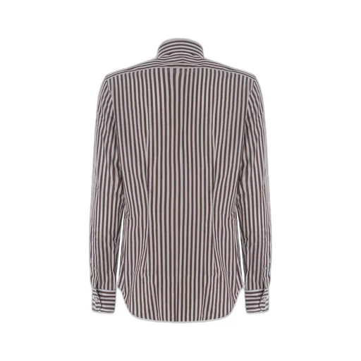 Striped Button-Down Shirt