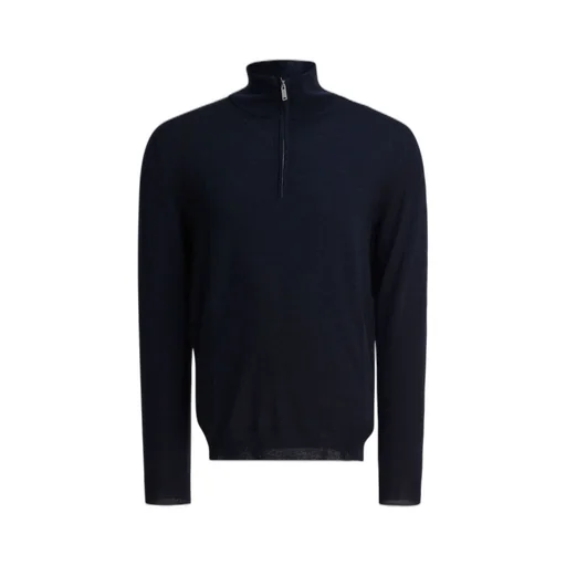 Half-Zip Mock Neck Sweater