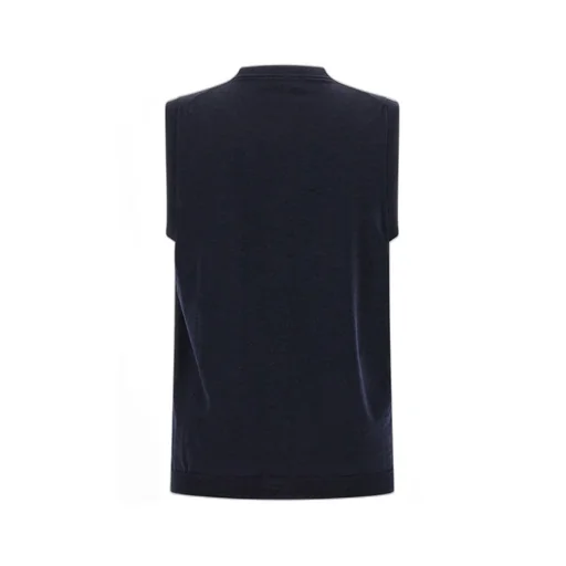 Sleeveless V-Neck Cardigan