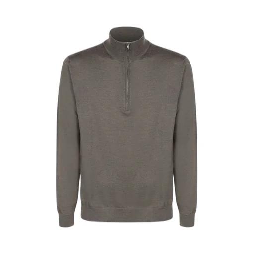 Quarter-Zip Knit Sweater
