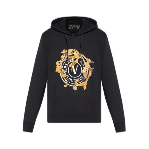 Hoodie With Baroque Print