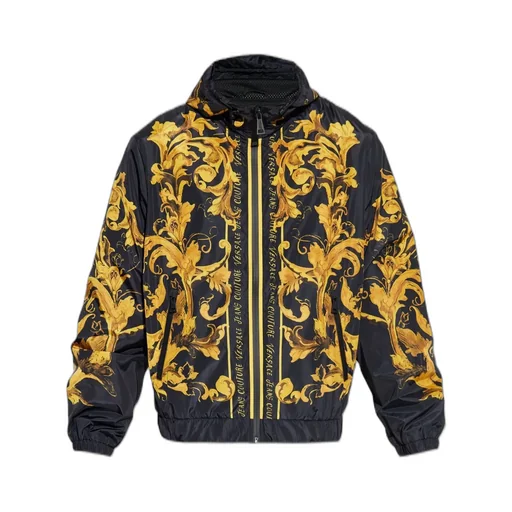Baroque Print Hooded Jacket