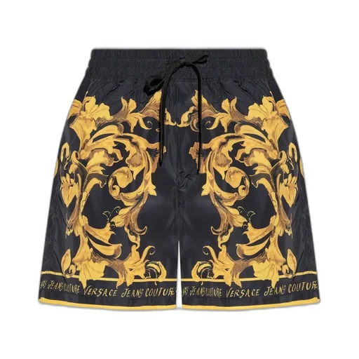 Baroque Print Swim Shorts