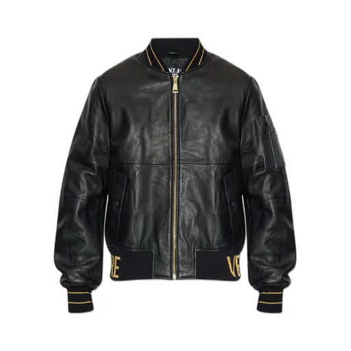 Leather Bomber Jacket
