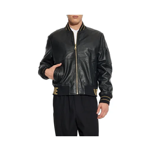 Leather Bomber Jacket