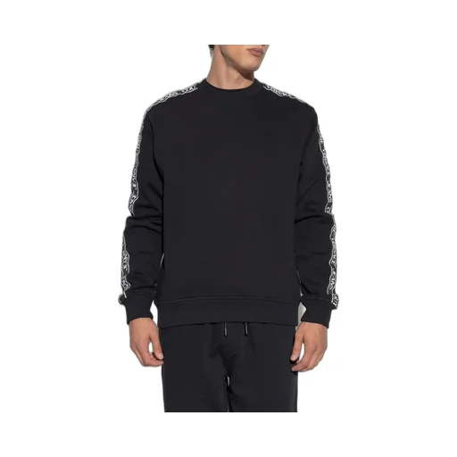Sweatshirt With Logo Tape