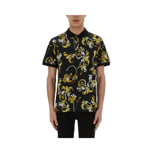 Baroque Print Polo Shirt