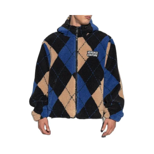 Argyle Fleece Hoodie