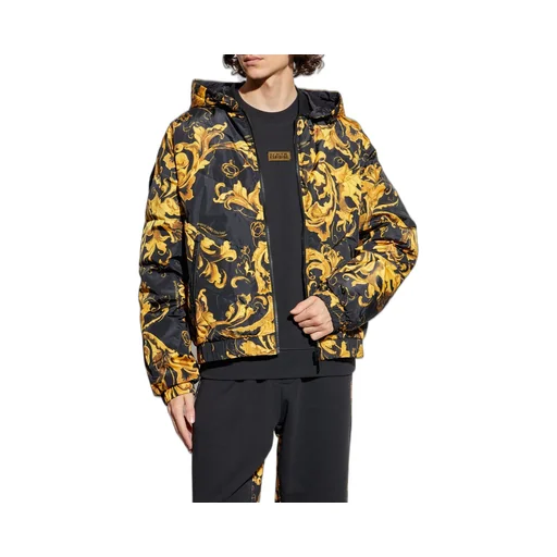Reversible Barocco Print Puffer Jacket