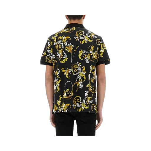 Baroque Print Polo Shirt