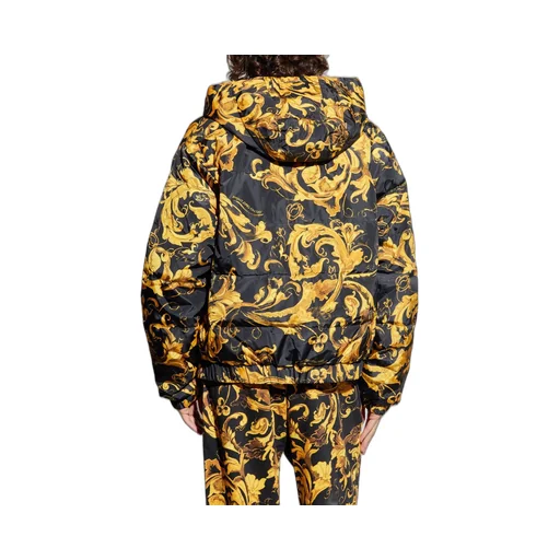 Reversible Barocco Print Puffer Jacket