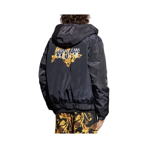 Reversible Barocco Print Puffer Jacket