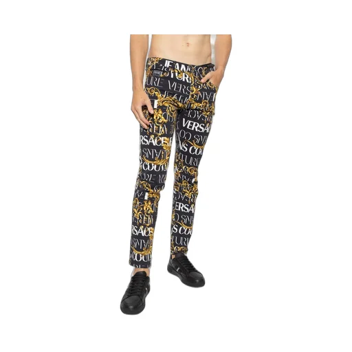 Logo Print Jeans