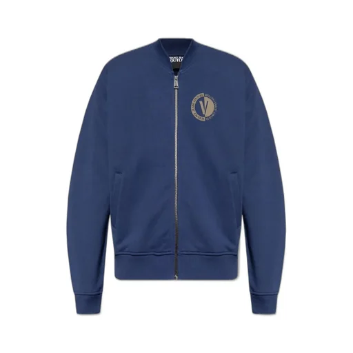 Logo Print Bomber Jacket
