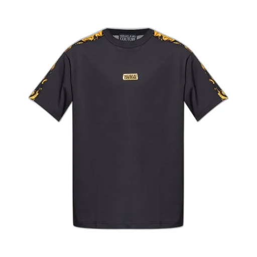 T-Shirt With Baroque Print