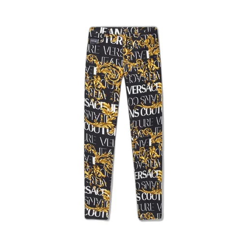 Logo Print Jeans