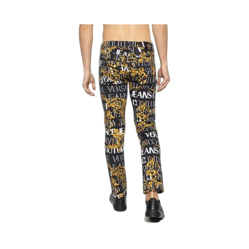 Logo Print Jeans