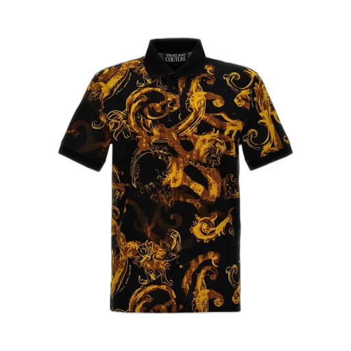 Baroque Print Polo Shirt