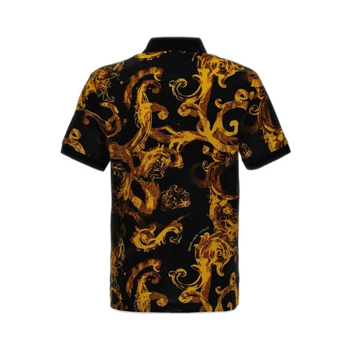 Baroque Print Polo Shirt