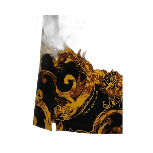 Baroque Print Polo Shirt