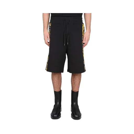 Logo Print Track Shorts