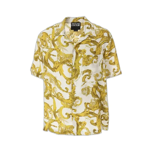 Baroque Print Short Sleeve Shirt