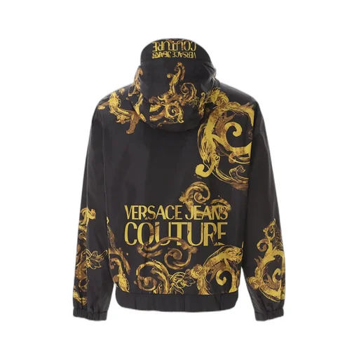 Baroque Print Hooded Jacket