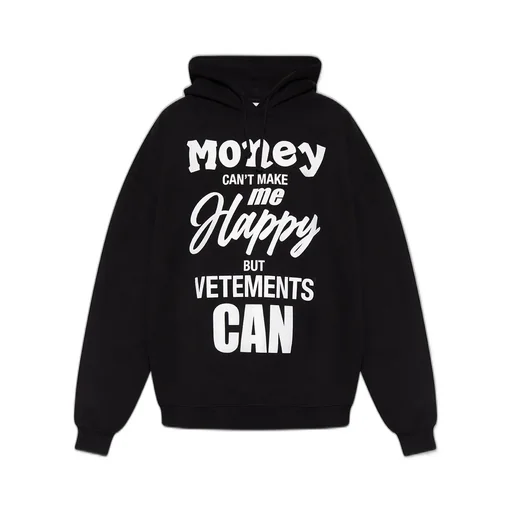 Money Can't Make Me Happy But Vetements Can Hoodie