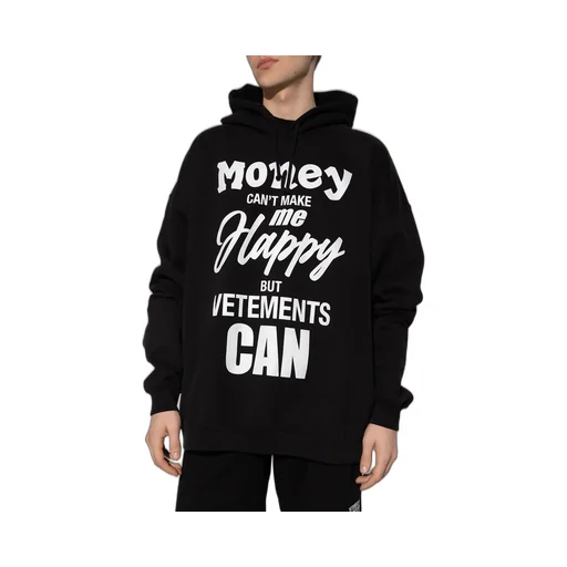 Money Can't Make Me Happy But Vetements Can Hoodie