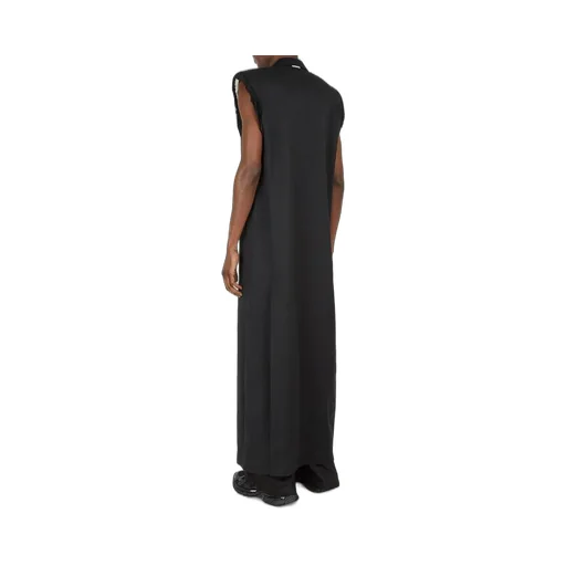 Sleeveless Maxi Blazer Dress