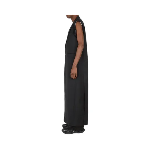 Sleeveless Maxi Blazer Dress