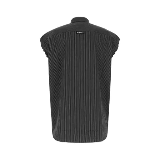 Sleeveless Striped Shirt