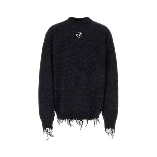 Distressed Knit Sweater