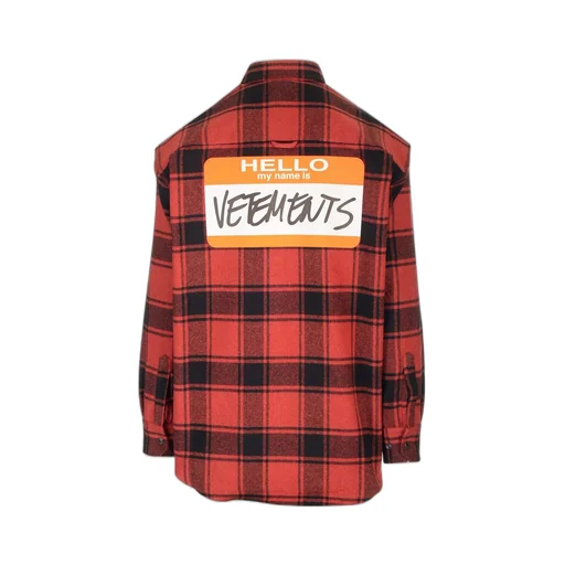 Oversized Plaid Shirt